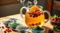 healthy superfood tea blends