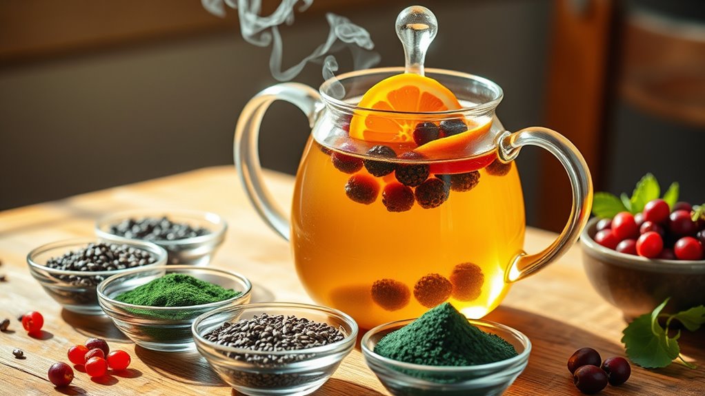 healthy superfood tea blends