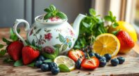 herb and fruit tea pairings