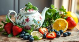 herb and fruit tea pairings