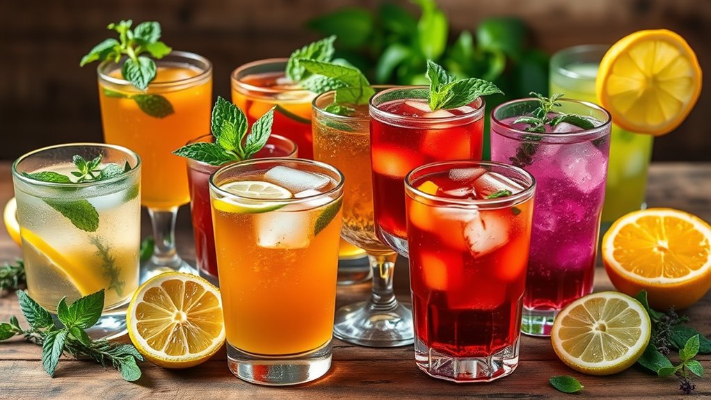 herb infused tea beverage recipes