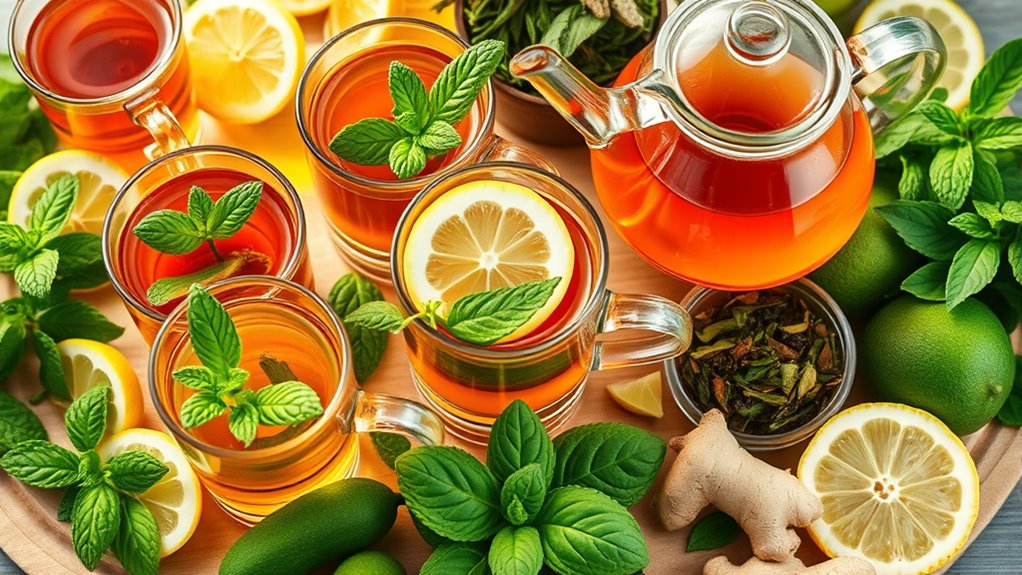 herbal and green tea benefits