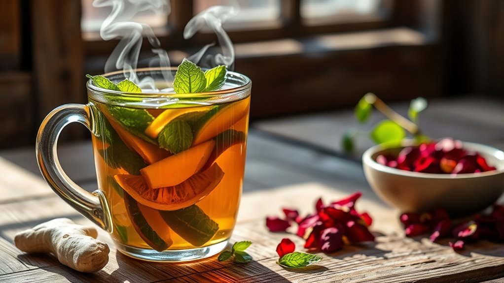 herbal infusions support heart