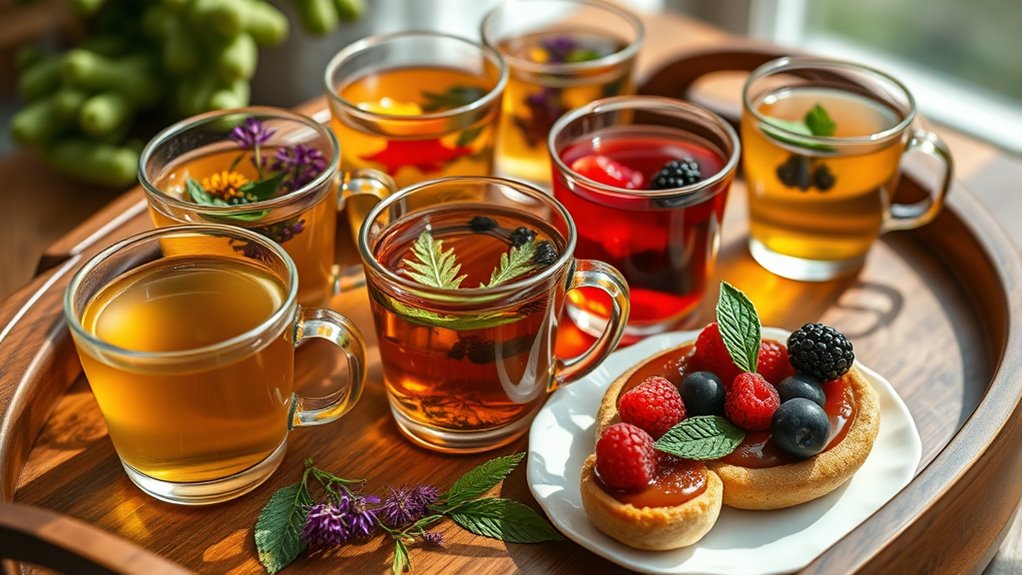 herbal tea flavor pairings