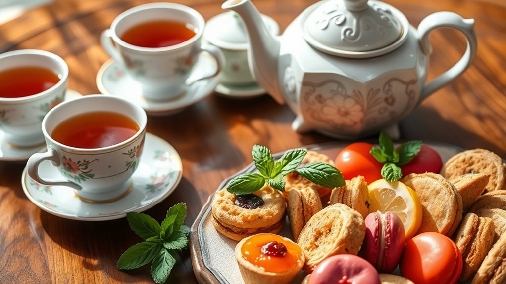 herbal tea food pairings