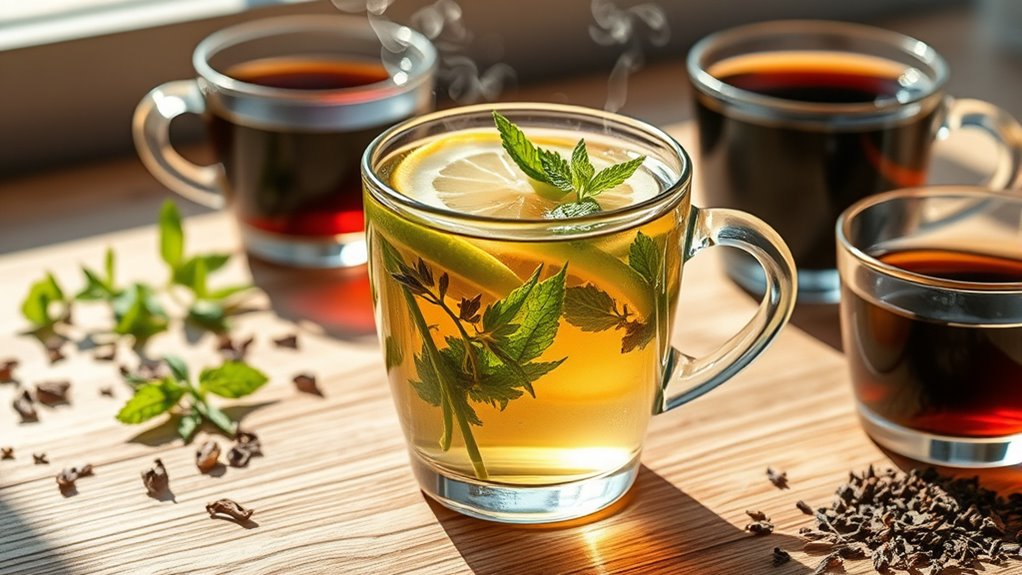herbal teas flavor and benefits