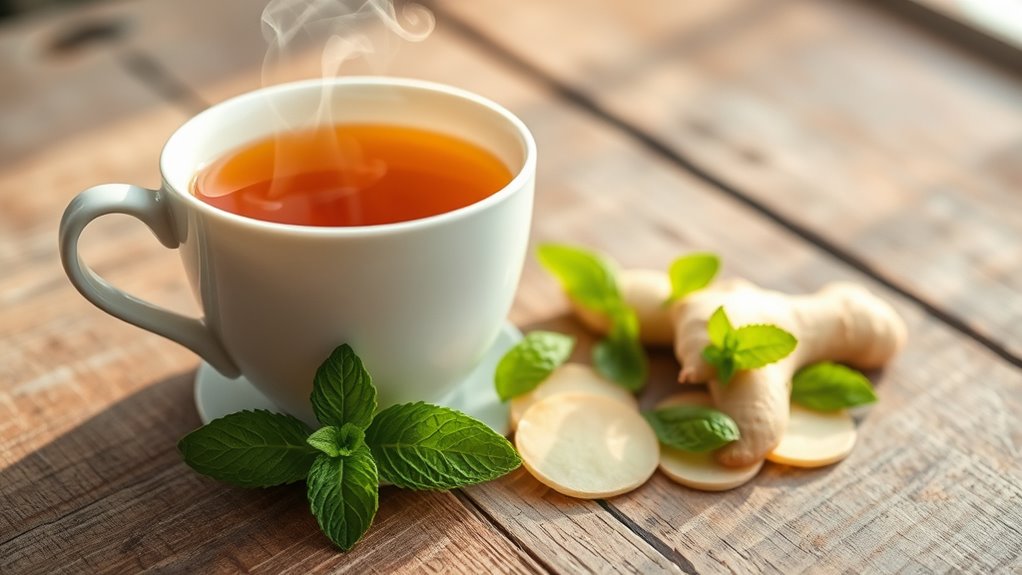 herbal teas support digestion