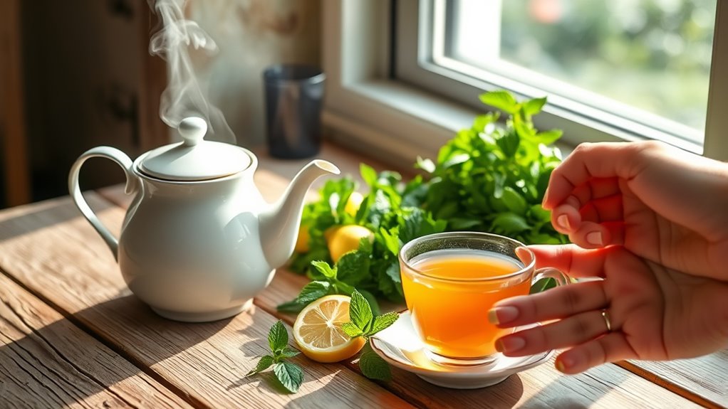 herbal teas support metabolism