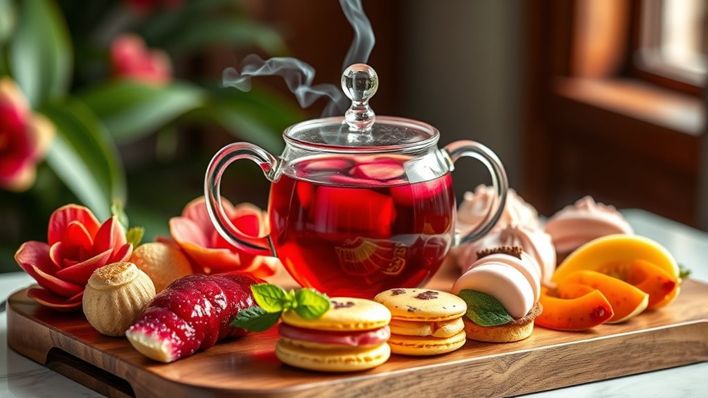 hibiscus tea food pairings