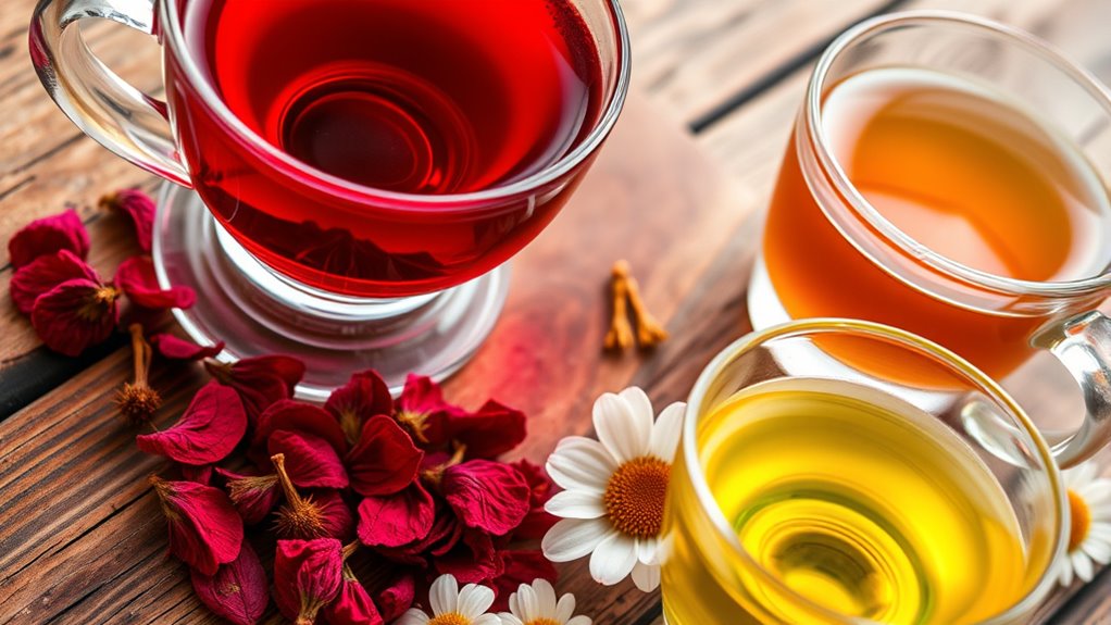 hibiscus vs other teas