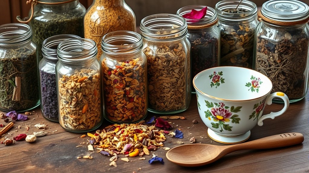 historical cultural tea blending