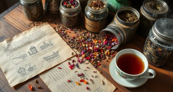 homemade tea blend history
