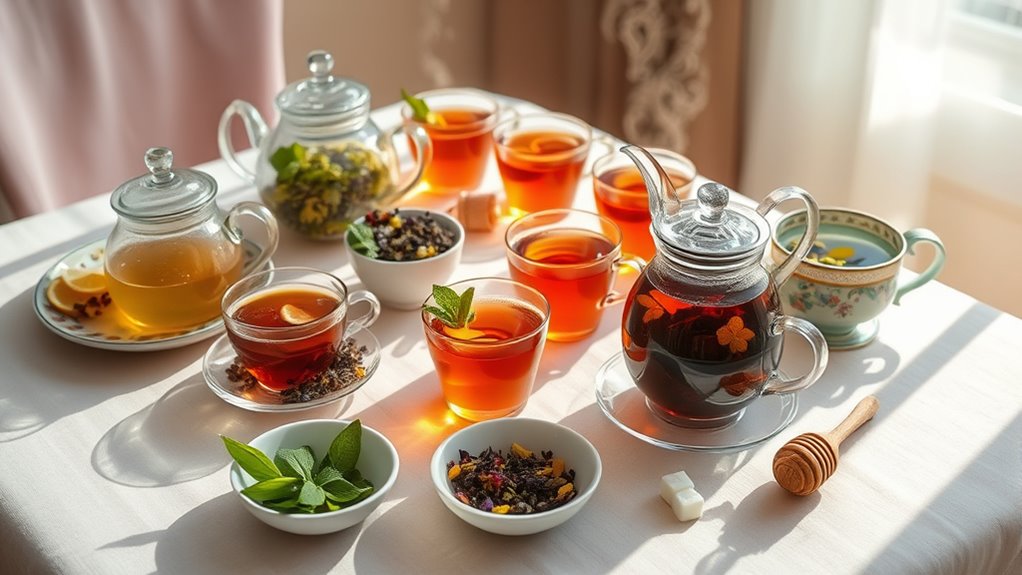 host tea blend party