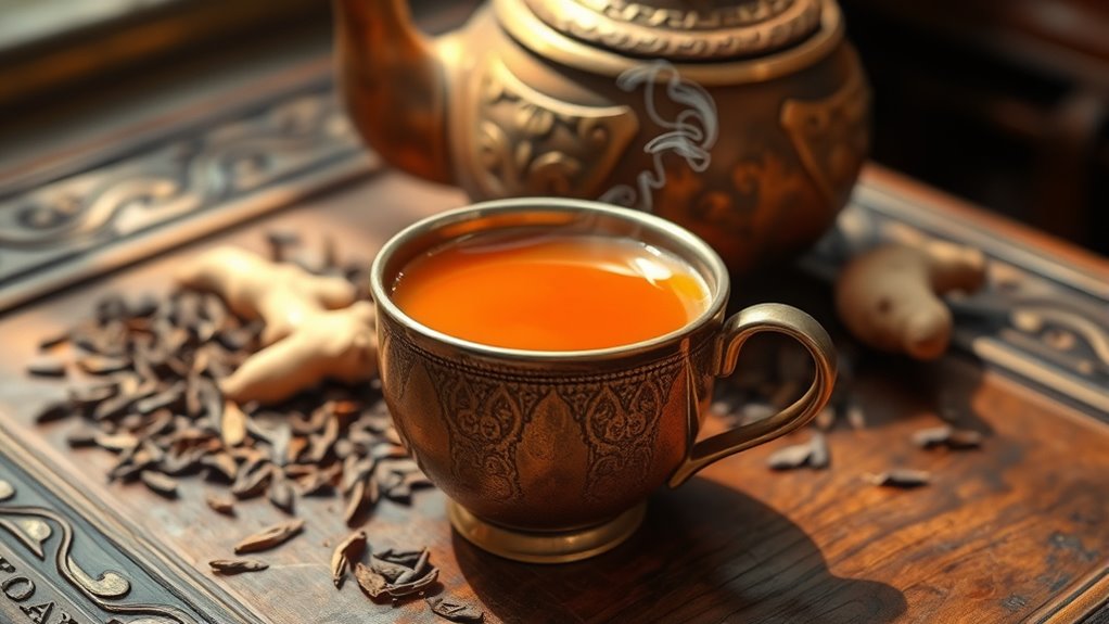 indian tea history origins