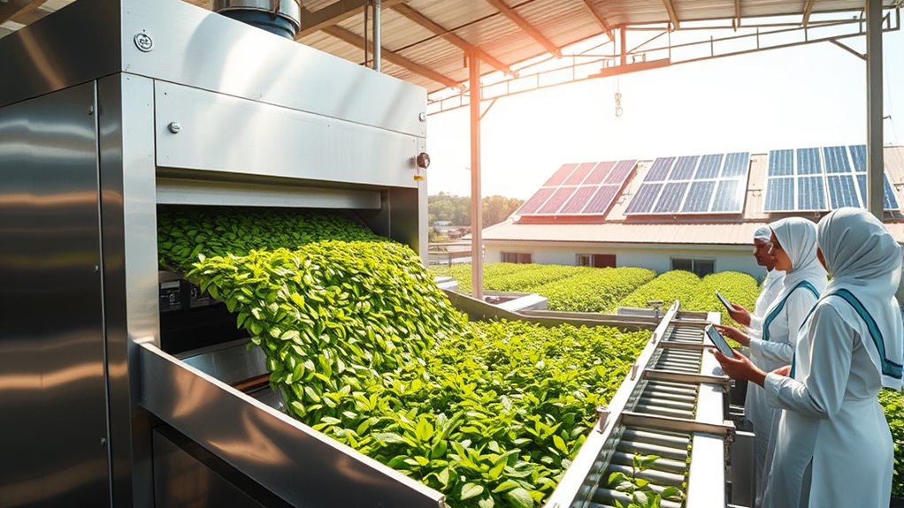 innovative efficient tea production