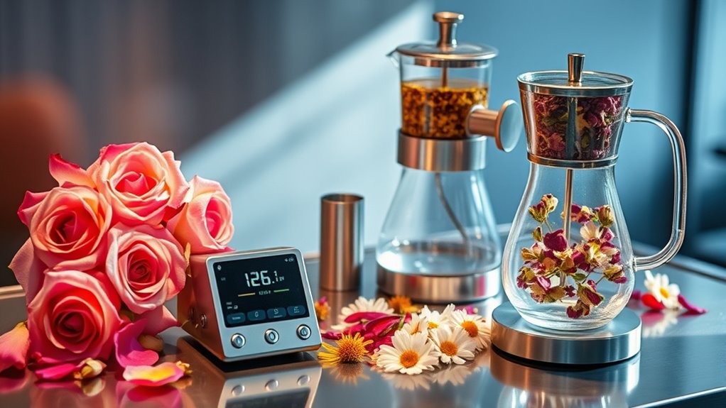 innovative flower tea methods