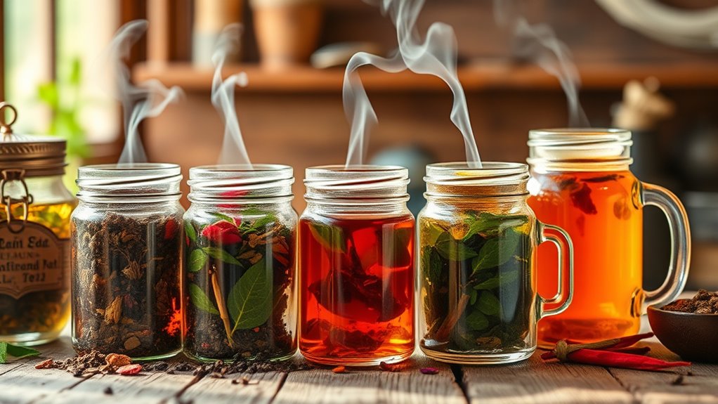 international homemade tea recipes