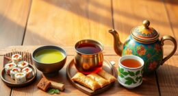 international tea and food pairings