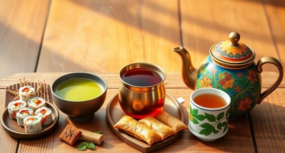 international tea and food pairings