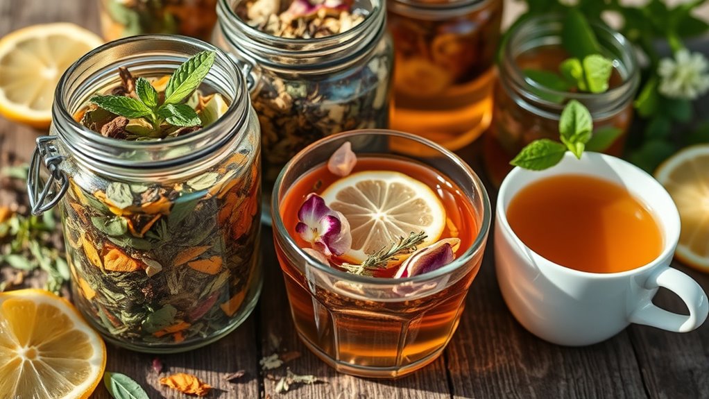 low sugar tea blends