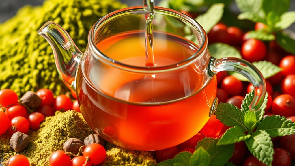 masterful herbal tea infusion