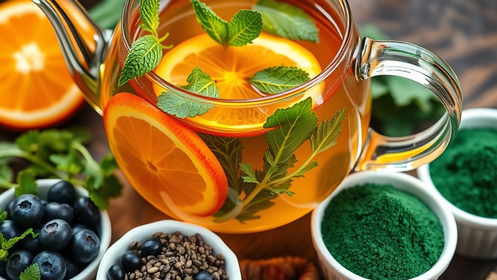 masterful herbal tea preparation