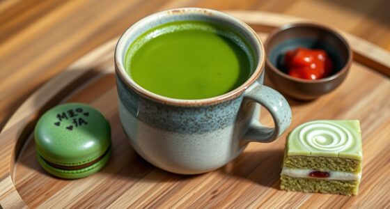 matcha food and dessert pairings