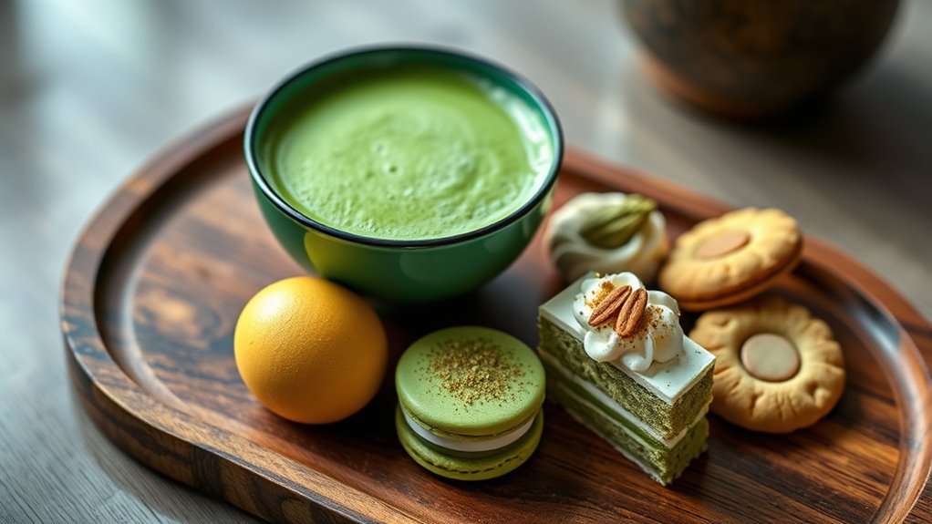 matcha pairing enhances mindful indulgence
