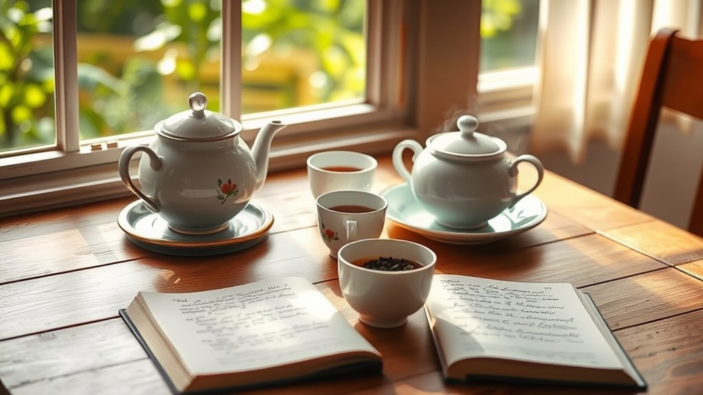 mindful tea fosters philosophical insight