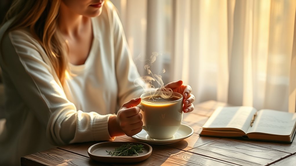 mindful tea rituals promote calm