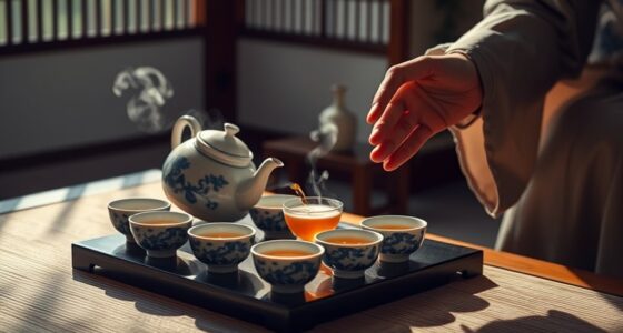 mindful tea serving rituals