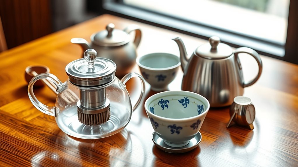 optimal tea brewing setup