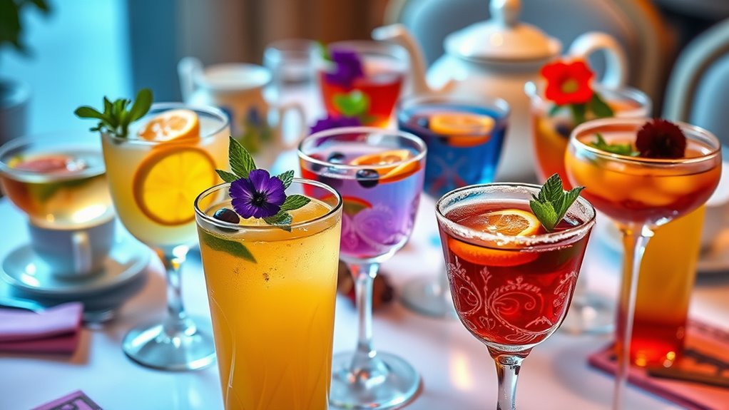 perfect tea and glassware craftsmanship