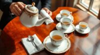 proper tea service etiquette