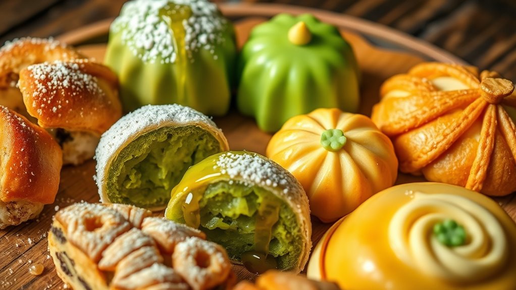 regional tea infused sweets