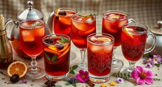 regional tea inspired beverages