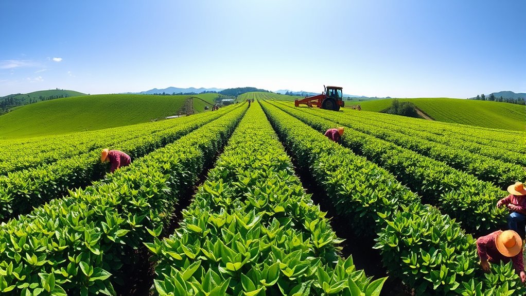 regulations affect tea harvest