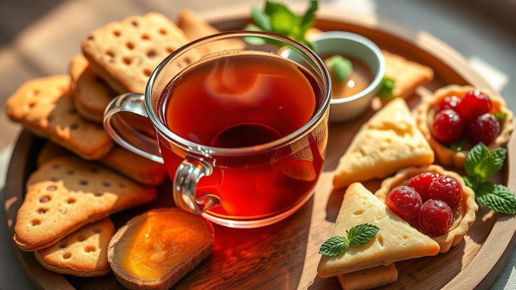 rooibos pairs with diverse foods
