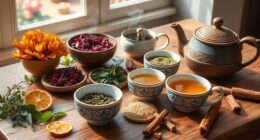 seasonal homemade tea blends