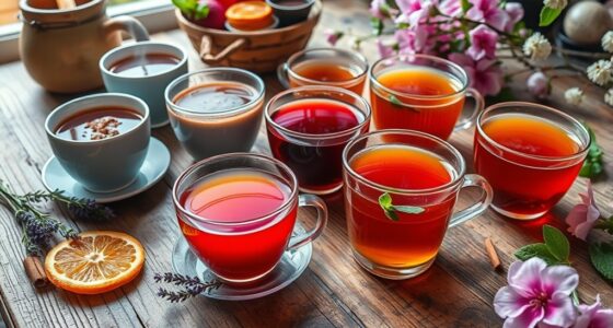 seasonal tea flavor pairings