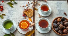seasonal tea food pairings