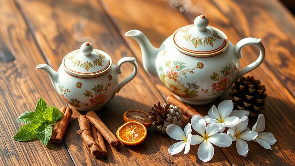 seasonal tea storage and brewing