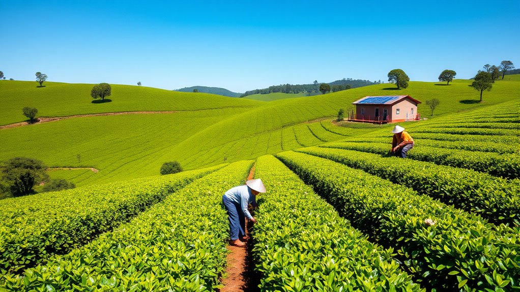 sustainable ethical green tea