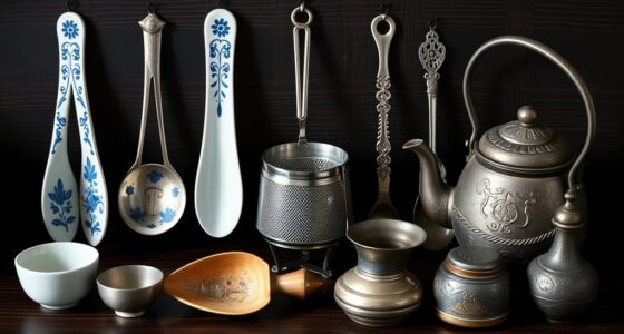 tea accessory development history