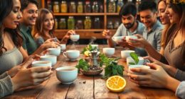 tea aiding digestive health