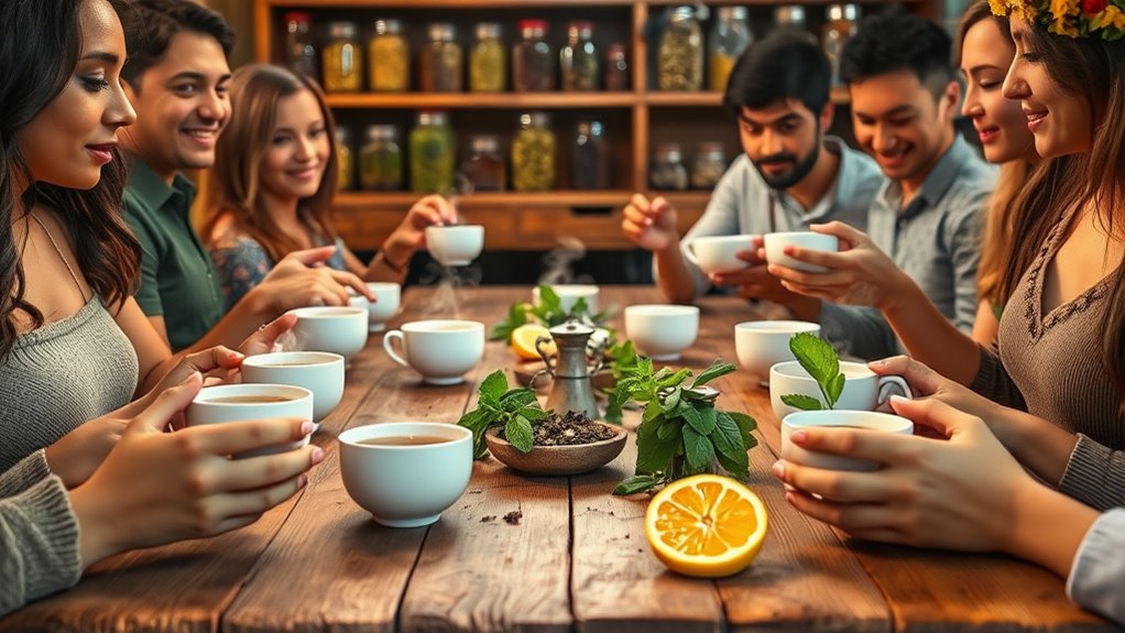 tea aiding digestive health