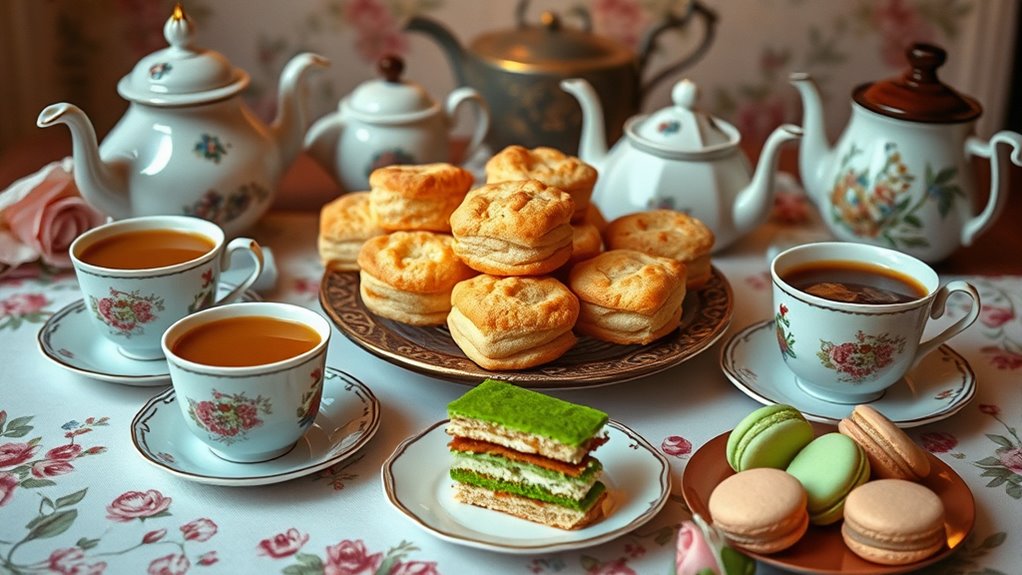 tea and dessert pairing