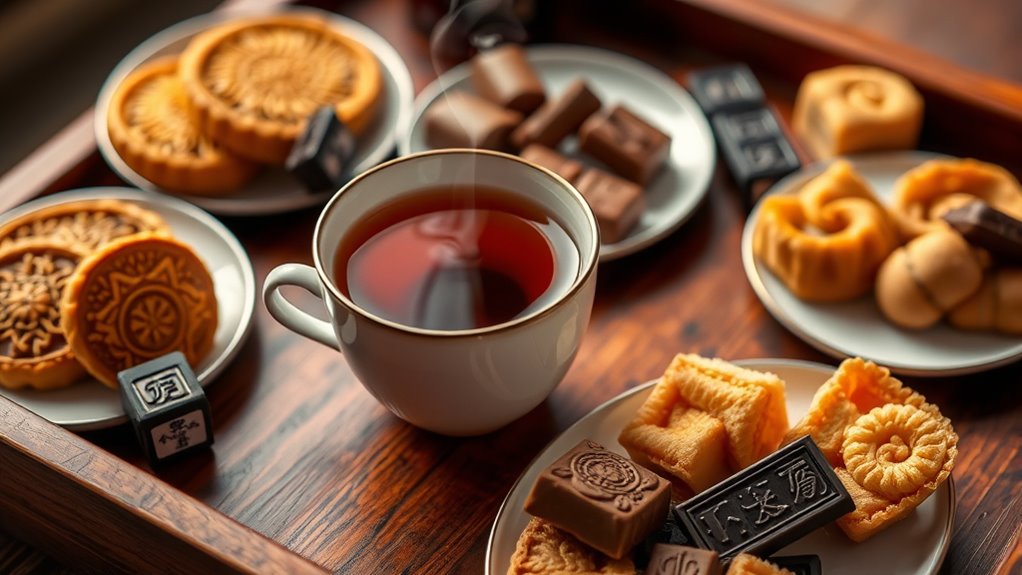 tea and dessert pairings