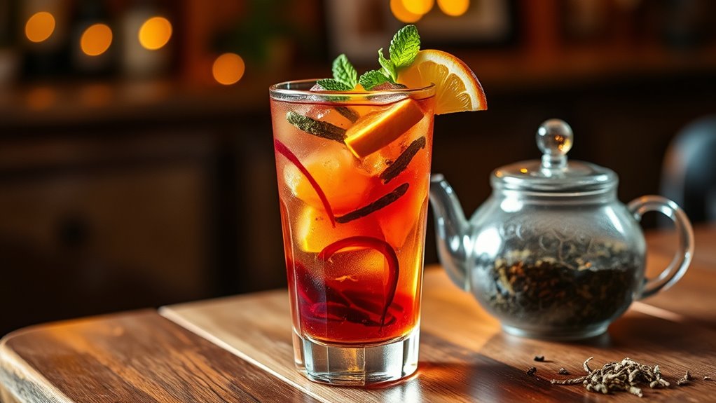 tea based creative cocktail techniques