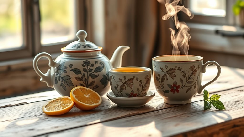 tea based digestive routines